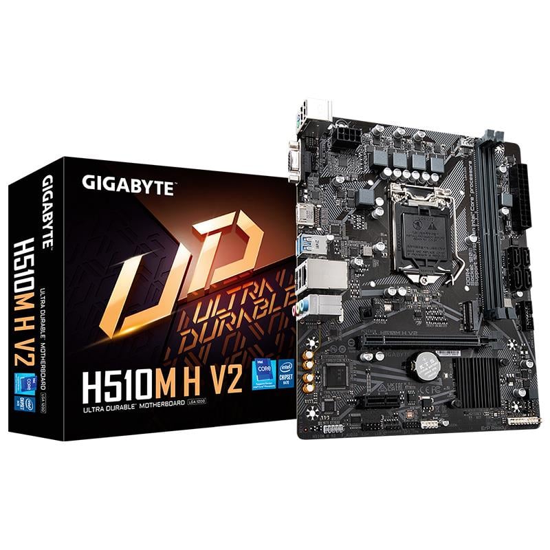 MOTHER GIGABYTE H510M H V2 (SOPORTA 10MA Y 11AVA GENERACION) SOCKET 1200