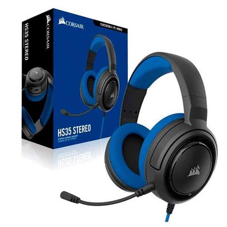 Auricular Corsair HS35 Stereo Gaming Blue