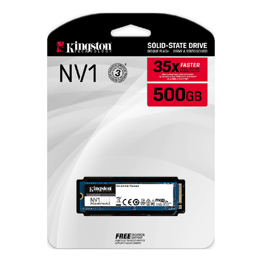 TARJETA NVME M2 SSD KINGSTON NV2 500GB