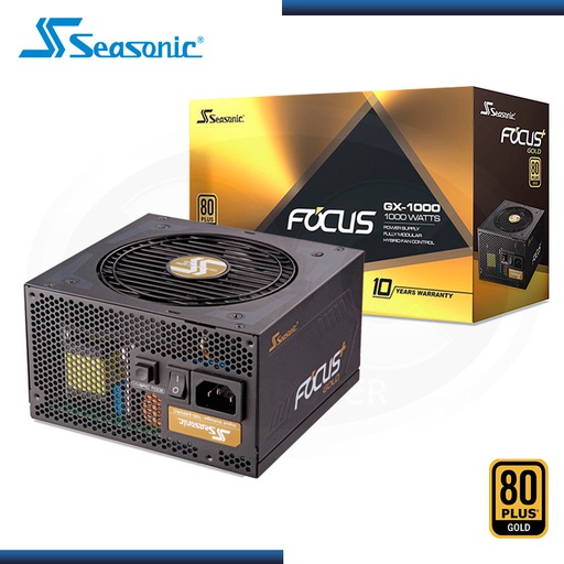 FUENTE SEASONIC FOCUS 1000W GX-1000 80 PLUS GOLD