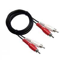 CABLE DE AUDIO 2 RCA M A 2 RCA M 2MTS