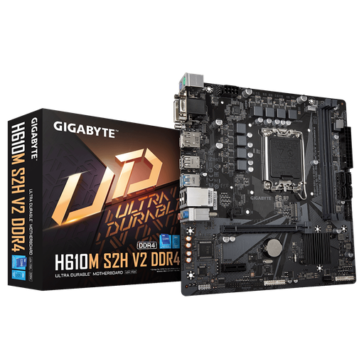 MOTHER GIGABYTE H610M-S2H V2 DDR4 INTEL 12AVA Y 13AVA GENERACION SOCKET 1700