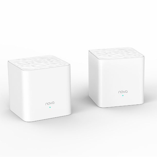 AMPLIFICADOR DE SEÑAL WIFI TENDA NOVA MW3 AC1200 REPETIDOR (SISTEMA MESH) 2-PACK