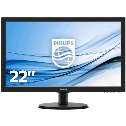 MONITOR LED 22 PHILIPS 221V8/77 - FULL HD, VGA-HDMI