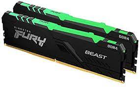 MEMORIA RAM 16GB 3600MHZ DDR4 KINGSTON FURY RGB