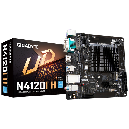 Mother Gigabyte N4120I H Mother+CPU Intel Celeron N4120+Video c/Puerto Serie