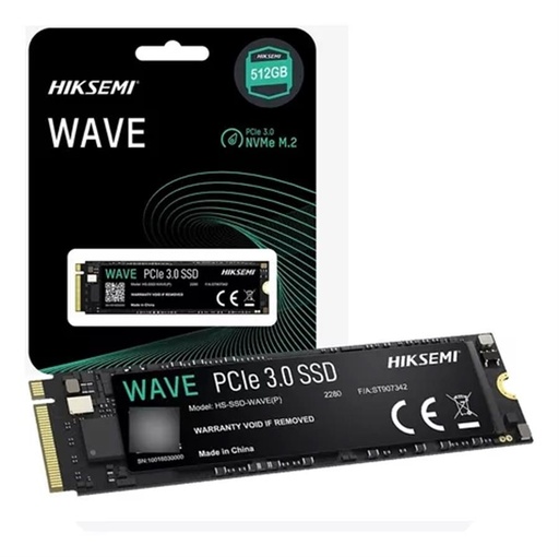 NVME SSD M2 HIKSEMI 512GB WAVE / PCI-E 3.0